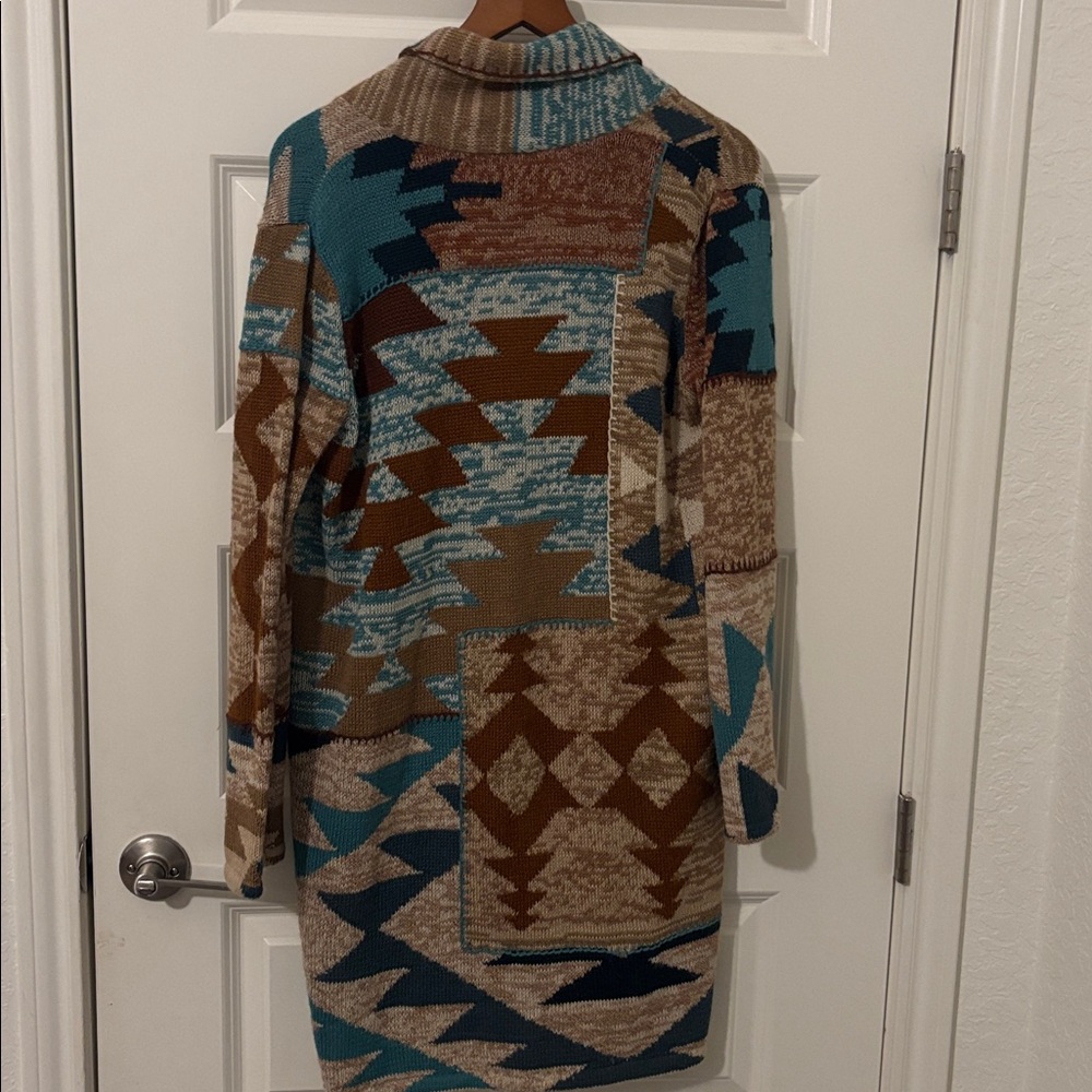 Double D Ranch Multicolor Knit Cardigan - Picture 7 of 7